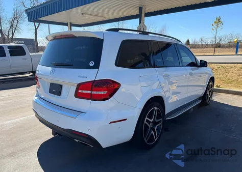 2018 Merz Gls 550 4M White z USA, uszkodzony, nr VIN 4JGDF7DE0JB098074